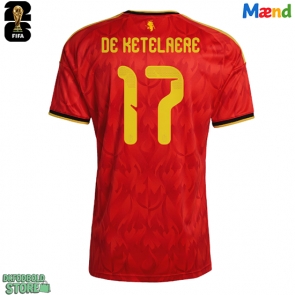 Belgien Charles De Ketelaere #17 Replika Hjemmebanetrøje VM 2026 Kortærmet